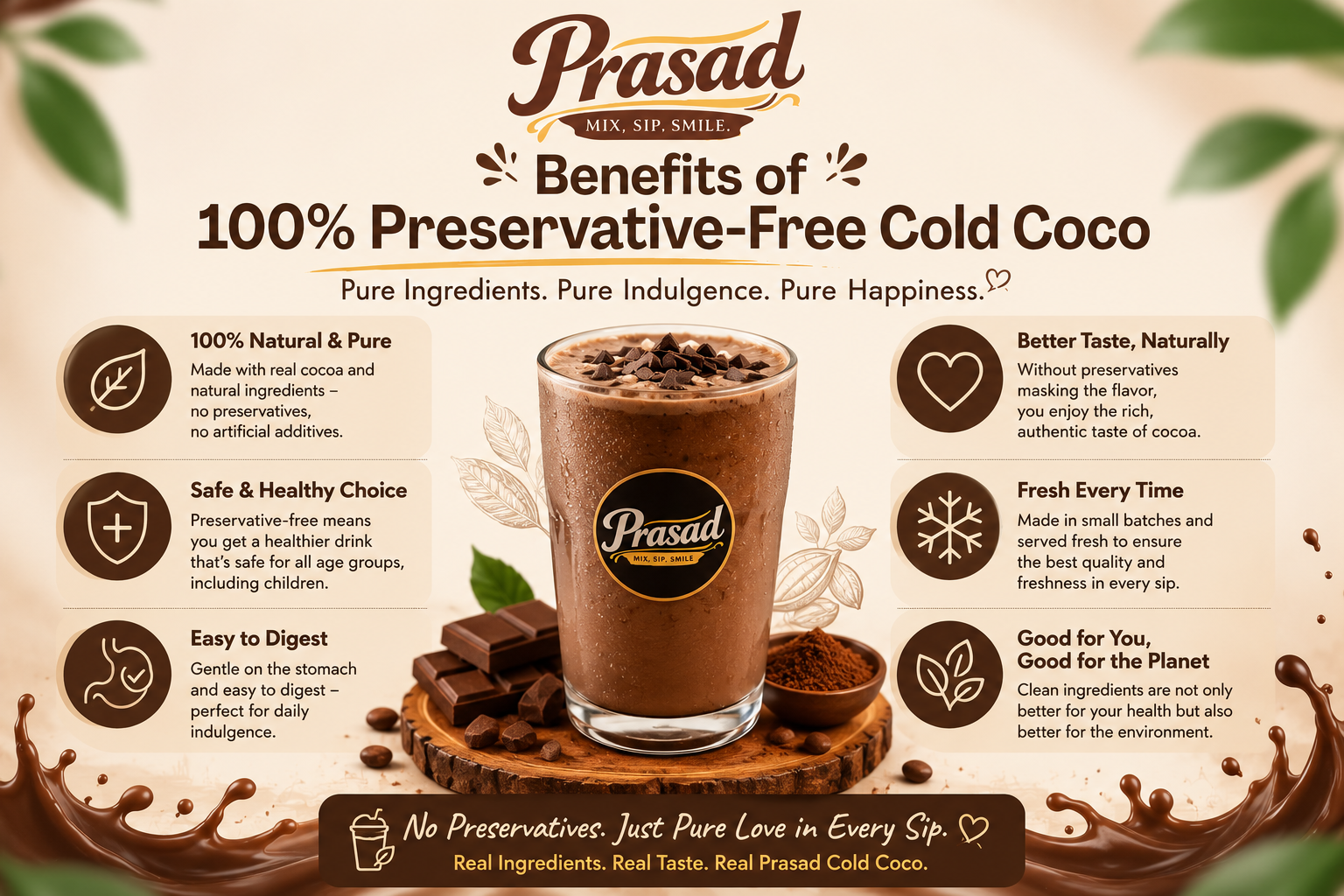 Benefits of Cold Coco vs Chocolate Shake